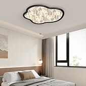 billige Taklamper med dimming-Ultratynn moderne minimalistisk sky-LED-taklampe, soverom/barnerom/kontorrom