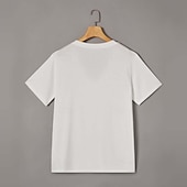 levne základní trička-Pánské Tričko Tričko Top Krátké rukávy Do V Léto Bez vzoru Designové Základní Moderní soudobé Klasický styl Dovolená ulice Jdeme ven Černá Bílá Červená Top tričko pro muže