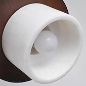 cheap Pendant Lights-Natural Stone Wood Pendant Lamp, Nordic Wabi Sabi for Kitchen/Dining/Bedside