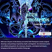 tanie Koszulki z nadrukiem zwierzęcym-dragonsword lichblade ruth thompson-yujin jung męska koszulka smoka z krótkim rękawem t-shirt 3d print sznurowana koszula z kołnierzykiem moda przesadna ulica swobodna codzienna czerwona letnia