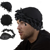 billige Lue lue-Herre Beanie lue Luer Svart Gul polyester Dusker Koselig Dagligdagstøy Ut på byen Ensfarget / vanlig farge Pustende
