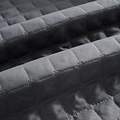 baratos Cobertura de Sofa-Capa de sofá antiderrapante de 1 peça - tecido clássico de poliéster acolchoado, para sofás de 1 a 4 lugares, perfeita para sala de estar, escritório, quarto ou uso externo (apoios de braço) &amp;encosto