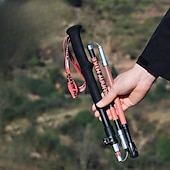cheap Camping Accessories-Walking Stick Trekking Poles Collapsible Hiking Poles - Carbon Fiber, Trekking Sticks, Antishock and Quick Lock System, Telescopic, Collapsible, Ultralight