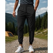 preiswerte Unterteile-Herren Wanderhosen Trainingshose Außen Normale Passform Wasserdicht Winddicht Atmungsaktiv Schnelltrocknend Hosen Elastischer Bund Schwarz Dunkelgrün Camping / Wandern Golfspiel Laufen XS S M L XL