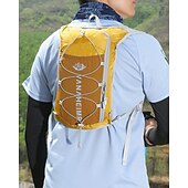 cheap Running Vest-Running Vest Water Pack Hydration Vest Sun Sleeves Reflective Waterproof Quick Dry Polyester for Marathon Hiking Jogging