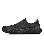 billige Sneakers til herrer-Brune sportsandaler for menn med pustende nettingoverdel og sklisikker såle for strand og fotturer