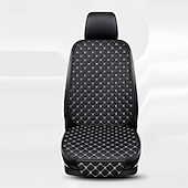 voordelige Autostoelhoezen-1 set leren autostoelhoezen minimalistische zitkussen slijtvast en duurzaam vier seizoenen algemene autostoelen