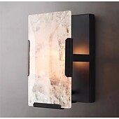 economico Luci da parete-Applique a LED in marmo e rame, applique da parete a LED moderna per interni, lampade da parete per camera da letto e soggiorno
