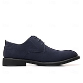 preiswerte Formell-Braune Derby-Schuhe aus hochwertigem Rindsleder für Herren mit glattem Kunstleder-Finish – klassisches Schuhwerk fürs Büro, formelle Anlässe und den Alltag