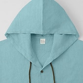 economico Vacanza-Per uomo Camicia Camicia di lino Camicia Estiva Abbigliamento da spiaggia Camicia con Bottoni Semplice Vacanza Casuale Nero Bianco Azzurro cielo Cachi Manica Lunga Colletto Primavera &amp; Estate
