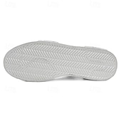 billiga Herrsneakers-Herr blå och vita sportsneakers med mesh-ovandel med andningsbar design, snygg snörning, perfekt för både vardagsaktiviteter och fritidsaktiviteter