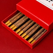 cheap Cooking Utensils-5Pairs Wood Chopsticks Chinese Style Solid Wood Chopsticks Family Hotel Wedding Chopstick Set