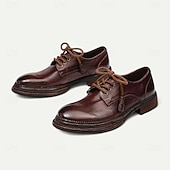 billiga Klassiska Klädskor-Herrloafers i brunt läder med mockasiner, tofsdetalj och Goodyear-randsydda detaljer – bekväma och eleganta skor för både vardagliga och semiformella tillfällen