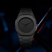 abordables Relojes de Cuarzo-Reloj de pulsera de silicona para hombre y mujer, informal, sencillo, resistente al agua, moderno y versátil, de cuarzo.