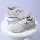 billige Sneakers til herrer-herre pustende strikkesko – myke og fleksible tursko for komfort og stil i daglige aktiviteter