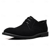 preiswerte Formell-Braune Derby-Schuhe aus hochwertigem Rindsleder für Herren mit glattem Kunstleder-Finish – klassisches Schuhwerk fürs Büro, formelle Anlässe und den Alltag