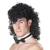California Costumes mens Girl's Night Out Wig Adult Sized Costumes, Black Halloween Wigs4
