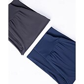 preiswerte Yogahosen &amp; Pumphosen-Damen Fitnesshose Pilates-Hosen Yogahose Mit Taschen Leicht Hohe Taille Fitnessstudio Pilates Zumba Unterteile Einfarbig Schwarz Weiß Dunkelmarine Herbst Sport Sportkleidung Mikroelastisch Lässiger