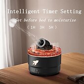 economico lampada da comodino-Umidificatore Cannon Blast - Diffusore ultrasonico silenzioso con 7 opzioni di colore, erogatore di vapore atomizzato per la casa &amp;umidificatore per camera da letto 110 V/220 V, capacità serbatoio