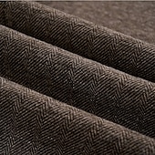 voordelige Formele pakken-heren wollen tweed pakken bruiloft zakelijk visgraat pakken bruin grijs retro formeel op maat 3-delig enkelrijs tweeknoops