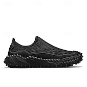 billige Sneakers til herrer-Brune sportsandaler for menn med pustende nettingoverdel og sklisikker såle for strand og fotturer