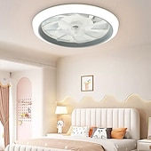 cheap Ceiling Fan Lights-Led Ultra-Thin Ceiling Lamps Fan With Light Modern Living Room Lights Bedroom Lamp With Remote Control