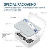baratos Utensílios dermatológicos-Kit de máquina de microagulhamento dermapen elétrico sem fio Dr. Pen A9 para cuidados com a pele