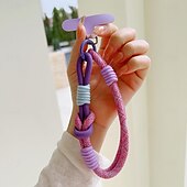 halpa Muut puhelinkotelot-uusi muodikas unisex dopamiinin värinen matkapuhelimen lyhyt köysi rannehihnalla, tukeva ja katoamaton matkapuhelimen roikkuva köysi