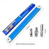cheap Wrench-Offset Extension Wrench Set, 15.4 Inch Offset Extension Wrench with 1/2&quot;, 1/4&quot;, 3/8&quot; Square Drive Adapters and 3/8&quot; Drive Ratchet Wrench, Universal Impact Wrench Extender Tool for Tight Place