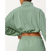 baratos Casacos impermeáveis-Mulheres Moletom com capuz Jaqueta de Trilha Jaqueta esportiva Ao ar livre Proteção Solar Respirável Secagem Rápida Roupas de caminhada Roupas de caminhada Outono Jaqueta Tênis Golfe Corrida Côr
