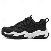 preiswerte Sneaker für Herren-Olivgrüne Wander-Sneaker für Herren – strapazierfähige Outdoor-Wanderschuhe mit atmungsaktivem Mesh und robuster Sohle für Trail-Walking, Camping und den täglichen Gebrauch im Freien
