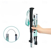 cheap Camping Accessories-Walking Stick Trekking Poles Collapsible Hiking Poles - Carbon Fiber, Trekking Sticks, Antishock and Quick Lock System, Telescopic, Collapsible, Ultralight