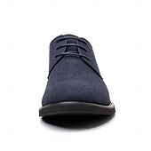 preiswerte Formell-Braune Derby-Schuhe aus hochwertigem Rindsleder für Herren mit glattem Kunstleder-Finish – klassisches Schuhwerk fürs Büro, formelle Anlässe und den Alltag