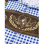 economico Abbigliamento Grafico-Camicie hawaiane Camicia Aloha bavarese Monaco Tedesco Alpino Grafico per Per uomo Adulti Stampa 3D  per Carnevale Birra Oktoberfest Spiaggia Vacanza Feste
