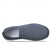 economico Sneakers da uomo-scarpe slip-on da uomo in similpelle beige con inserti in mesh – scarpe comode, leggere e traspiranti per l&#039;uso quotidiano, i viaggi e le attività rilassanti del fine settimana
