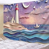 cheap Landscape Tapestry-Landscape Mountain Hanging Tapestry Wall Art Large Tapestry Mural Decor Photograph Backdrop Blanket Curtain Home Bedroom Living Room Decoration