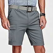 economico Classico-Per uomo Pantaloncini Tattici Pantaloncini cargo Shorts Pantaloncini Estivi Elastico in vita Multi-tasche Tasca con Patta Semplice Comodità Indossabile Lunghezza al ginocchio All&#039;aperto Sport