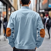 cheap Men&#039;s Jackets &amp; Coats-Men&#039;s Lightweight Jacket Corduroy Jacket Casual Jacket Vacation Daily Pocket Spring Fall Color Block Fashion Classic Stand Collar Regular Apricot Black White Yellow Wine Jacket