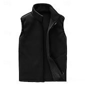 preiswerte Westen-Herren Wanderweste Wanderfleeceweste Ärmellos Weste Außen Thermowarm Winter Reißverschluss Polyester Schwarz Armeegrün Rot Angeln Klettern Camping / Wandern / Höhlenforschung