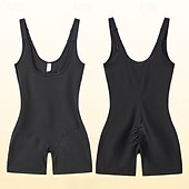economico Intimo modellante da donna-Da donna Intimo Modellante A V Semplice Elastico Per Pilates Danza Fitness