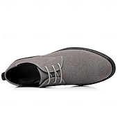 preiswerte Formell-Braune Derby-Schuhe aus hochwertigem Rindsleder für Herren mit glattem Kunstleder-Finish – klassisches Schuhwerk fürs Büro, formelle Anlässe und den Alltag