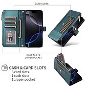 voordelige iPhone-hoesjes-Telefoonhoesje voor Samsung Galaxy S24 S23 S22 S21 Ultra Plus A55 A35 A25 A15 5G A54 A34 A14 A73 A53 A33 A23 A13 A72 A52 A42 A32 A22 A12 A02 Portemonneehoesje met standaardhouder, rits, volledige