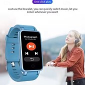 abordables Bracelets connectés-C2plus Montre intelligente 0.96 pouce Montre intelligente avec bracelet Bluetooth Podomètre Rappel d&#039;appel Contrôle de l&#039;Activité Compatible avec Smartphone Femmes Hommes Longue Veille Étanche Rappel