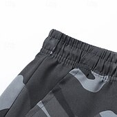 halpa Pohjat-Miesten Vaellushousut Fleece-housut Lämpöhousut naamiointi Ulko- Normaali Vedenkestävä Tuulenkestävä Alaosat Tasku Joustava vyötärö Armeijan vihreä Vihreä Retkeily ja vaellus Juoksu S M L XL XXL