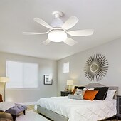 cheap Ceiling Fan Lights-50cm Modern Ceiling Fan Light with 6 Blades, Remote Control RGB Dynamic Lighting Bluetooth Speaker 3 Speed  Color Temp Settings for Kids Bedroom, Game Room Party Decor