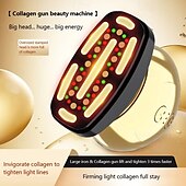 Недорогие Инструменты для ухода за кожей-3-цветный светотерапевтический микротоковой аппарат для подтяжки лица, омоложения кожи, спа-устройство