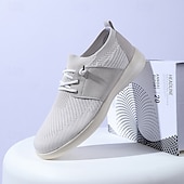 billige Sneakers til herrer-herre pustende strikkesko – myke og fleksible tursko for komfort og stil i daglige aktiviteter