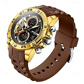 abordables Relojes digitales-Reloj electrónico de lujo Sanda 5104 para estudiantes, multifuncional, resistente al agua, deportivo, con cronómetro, a la moda.