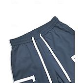 cheap Cargo Pants-Men's Cargo Pants Trousers Techwear Elastic Waist Drawstring Multi Pocket Color Block Wearable Outdoor Daily Camping &amp; Hiking Fashion Classic Black Blue