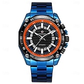 preiswerte Mechanische Uhren-FORSINING Herren Mechanische Uhr Luxus Großes Ziffernblatt Außenbereich Geschäft Automatische Selbstaufzug leuchtend Kalender Datum Edelstahlband Beobachten